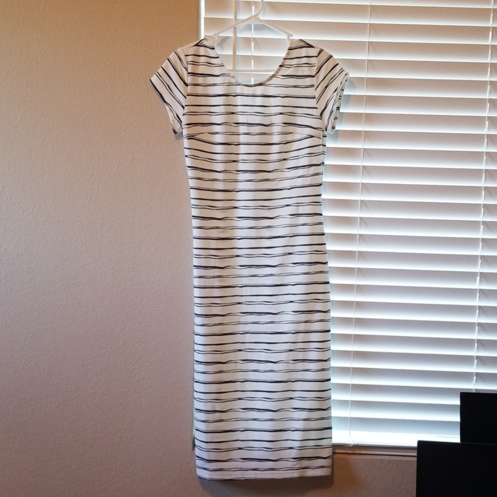 NWT Christy & Co. Striped Dress